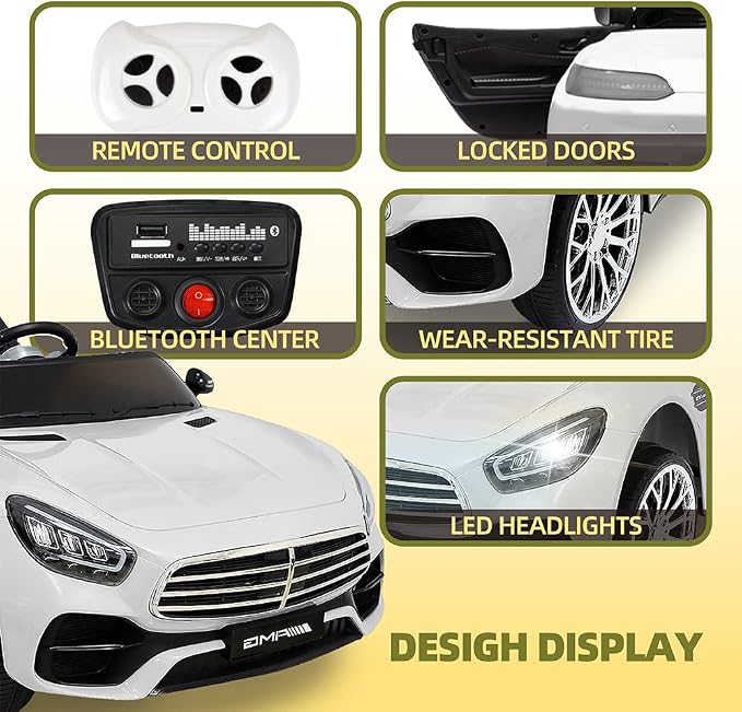 12V Ride On Car for Kids, Electric Car - Image 5