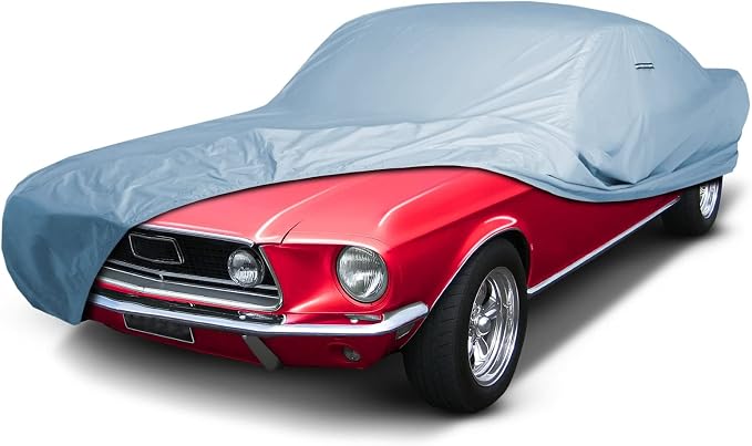 iCarCover Custom Car Cover for 1964-1968 Ford Mustang Waterproof All-Weather by iCarCover