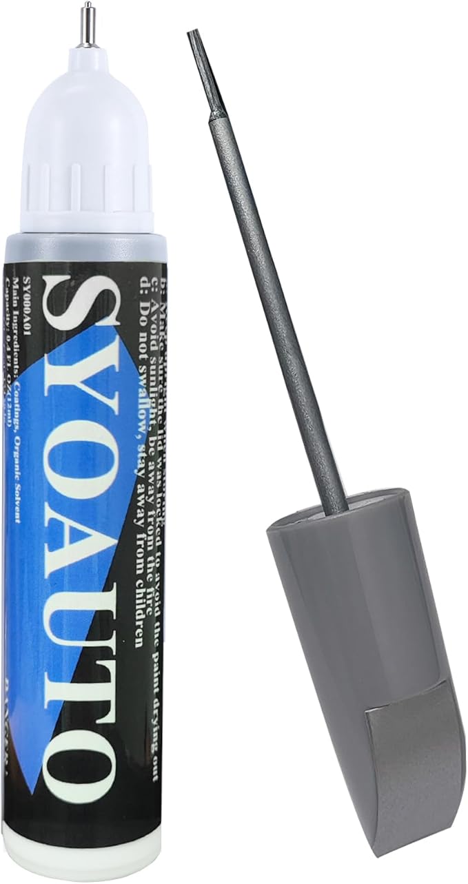 SYOAUTO Silver Touch Up Paint for Cars, Auto Touch Up Paint Silver Scratch by SYOAUTO