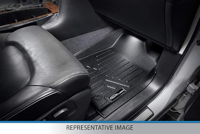 SMARTLINER Custom Fit Floor Mats 2 Row Liner Set - Image 3