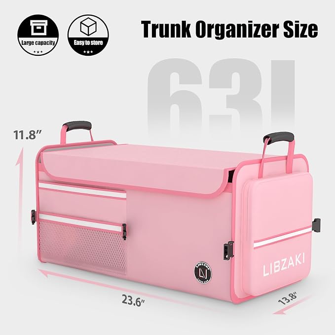 LIBZAKI Car Trunk Storage Organizer - Image 6