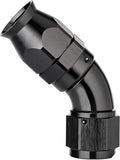 EVIL ENERGY 6AN 45 Degree PTFE One Piece Full Flow End Hose Fitting Aluminum by EVILENERGY