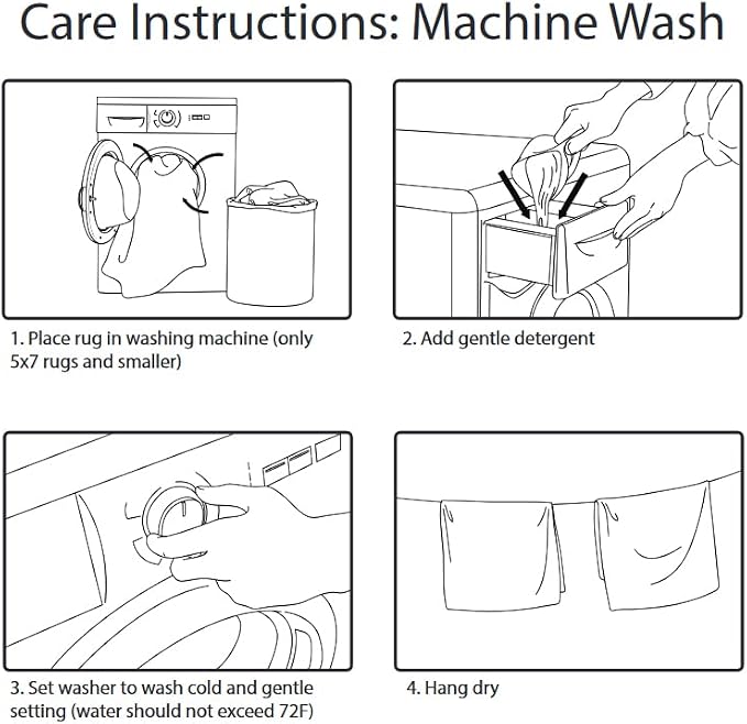 Ottomanson 20" x 59" Oval Laundry Room Rug - Image 7