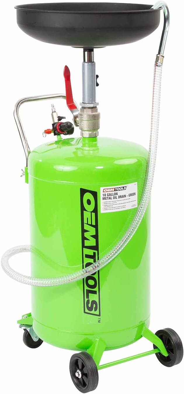 OEMTOOLS 87042 18 Gallon Portable Oil Lift Drain, Waste Oil Drain by OEMTOOLS
