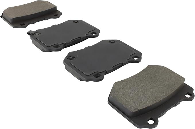 Premium Semi-Metallic Rear Brake Pads Compatible - Image 2