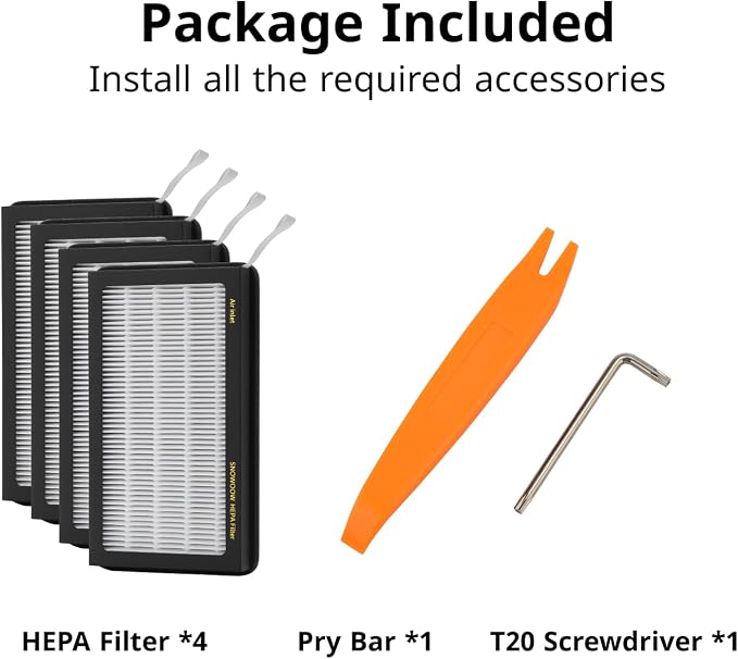 Tesla Model 3 Model Y Air Filter HEPA 4 Pack - Image 7