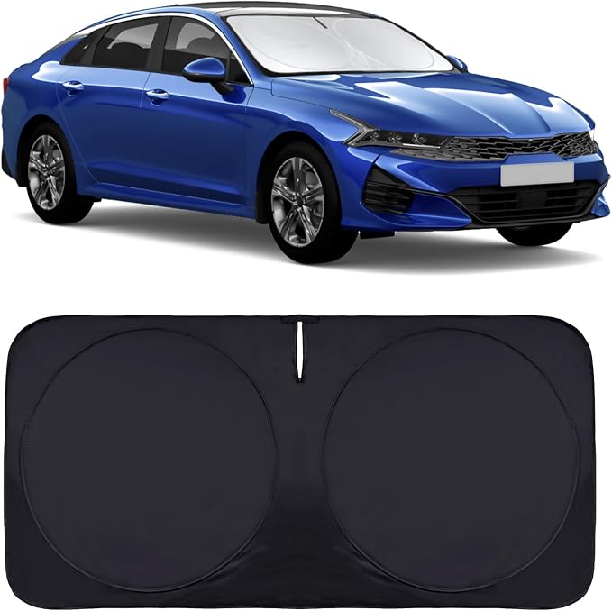 INSAUTO for K5 Windshield Sun Shade Window Sunshade for Kia K5 2021 2022 2023 by INSAUTO