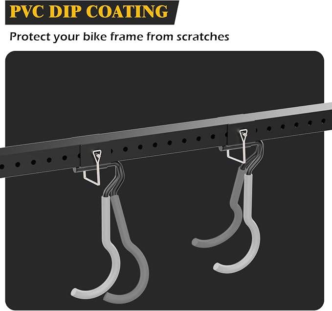 640Lbs Ceiling Mounted Bike Rack, Bike Storage Rack - Image 6