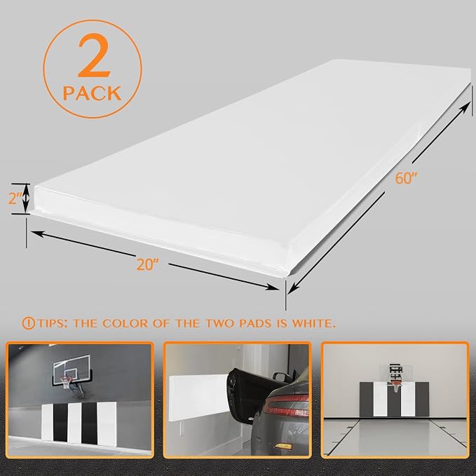 PROGOAL 2"/4" Thick Foam Protection Wall Pad，Gym Basketball-Court - Image 2