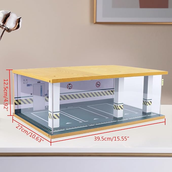 1/24 Parking Garage Model Car Garage Display Case - Image 2
