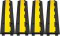 CXRCY Cable Ramp 4 Pack 2 Channel 11000lbs axle Capacity Floor Cable Cord by CXRCY