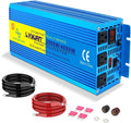 LVYUAN 2000 Watt Pure Sine Wave Inverter 12V to 110V 120V DC to AC by LVYUAN