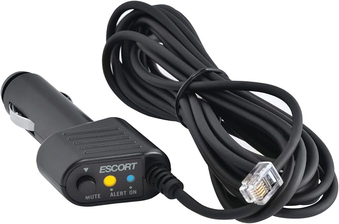 Escort Radar Detector SmartCord Straight Wire by ESCORT