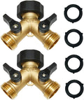 HQMPC 2-Way Garden Hose Splitter by HQMPC