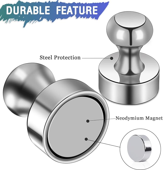 22Packs Neodymium Fridge Magnets, Strong Magnets - Image 3