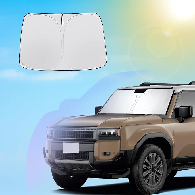SXCY for 2024 2025 Toyota Land Cruiser Windshield Sunshade for Toyota Land by SXCY