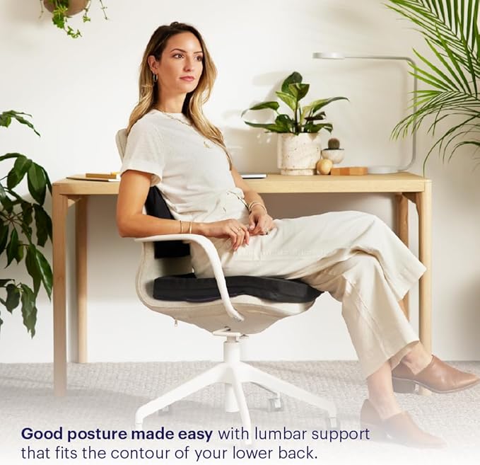 Purple Back Cushion | Pressure Reducing Grid Designed - Image 3