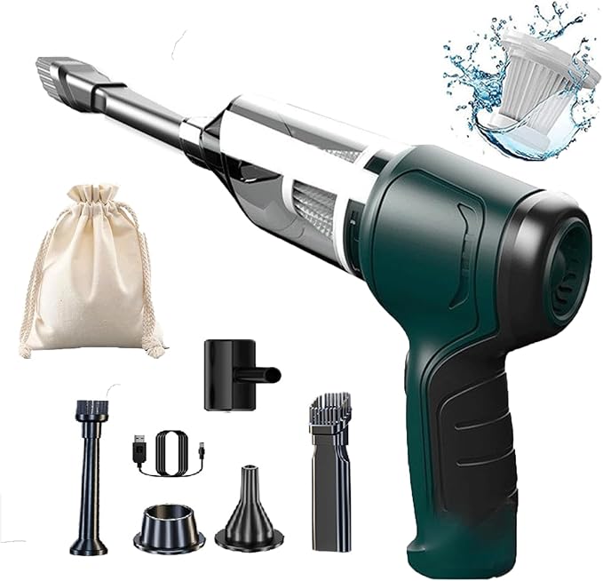 Itutn Car Vacuum/Blower, Itutn Wireless Handheld Car Vacuum Cleaner, Itutn 3 In by hwqsad