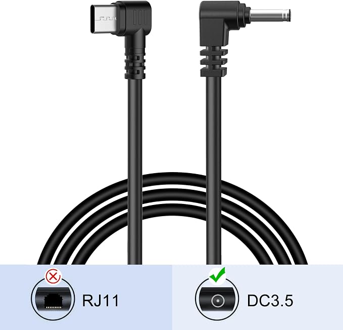 Radar Detector Cord, Type C to DC3.5 Plug Cable, - Image 5