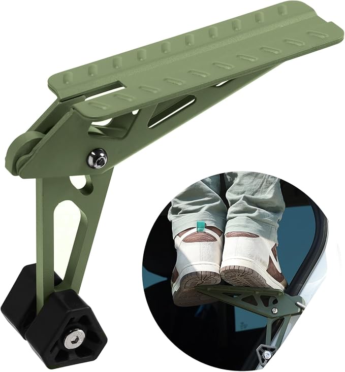 COWVIE Foldable Car Door Step Stand Pedal - Image 2