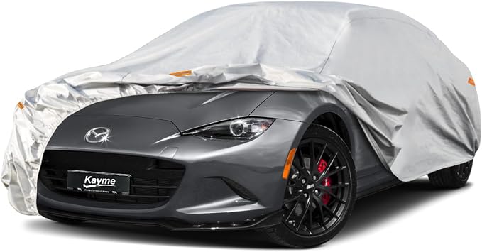 Kayme 6 Layers Car Cover Custom Fit by kayme