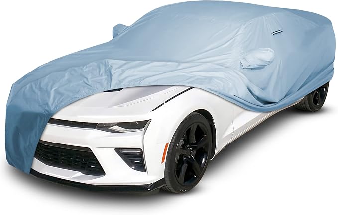 iCarCover Premium Car Cover for 2010-2024 Chevy Camaro LT, SS Heavy Duty by iCarCover
