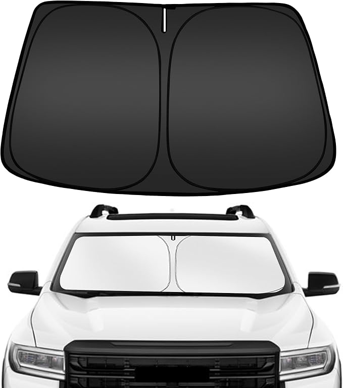ARISMOTOR Windshield Sun Shade for GMC Acadia 2017-2023, Custom Fit Foldable by ARISMOTOR