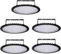 Viugreum 5 PACK 500W UFO LED High Bay Light, 50000LM 6500K Daylight White LED by Viugreum