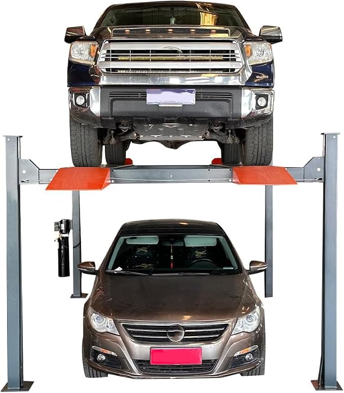 11, 000 lbs Four Post Parking Lift, 110V Heavy Duty 4 Post Lift, Suit - Image 2