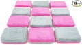 Autofiber Thin Ceramic Coating Applicator Sponge | 12 Pack | by Autofiber