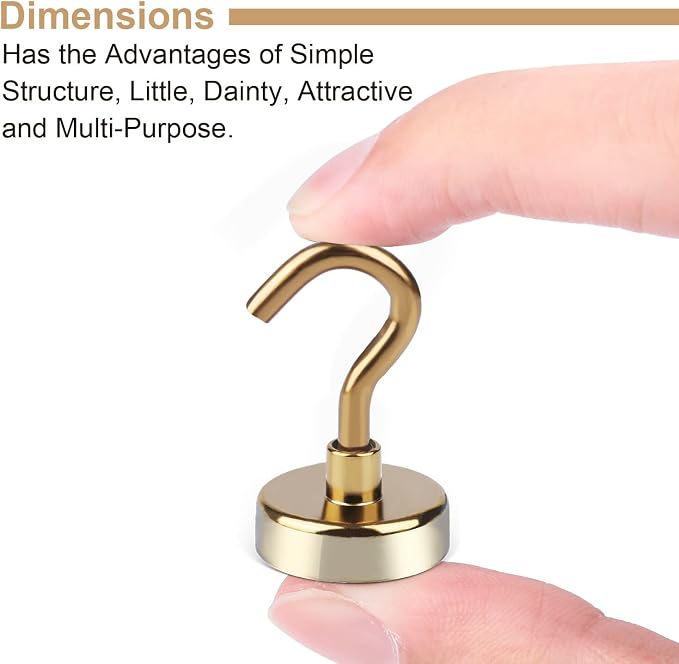 DIYMAG Magnetic Utility Hooks, 30Lbs Heavy Duty Rare Earth Neodymium Magnet - Image 5