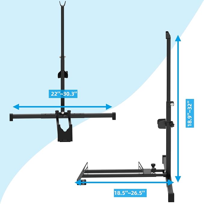 Foozet Bike Stand, Vertical Bike Rack Garage, Space-Saving Rack - Image 3