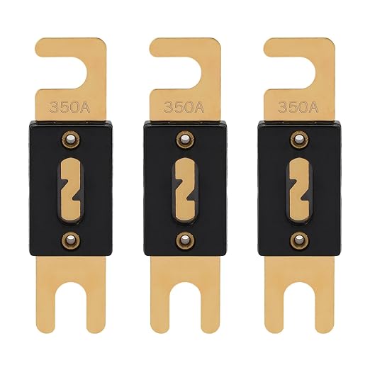 350A ANL Fuse 350 Amp Inline Blade Fuses 32V by VEXUNGA
