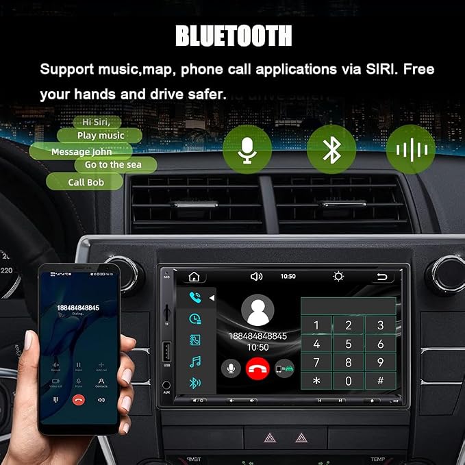 7 Inch Double Din Car Stereo - Image 5