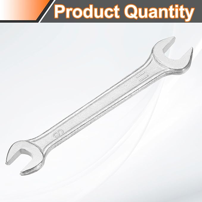 HARFINGTON Double Open End Wrench 9mm x 11mm Metric 15 Degree Offset Angle - Image 3