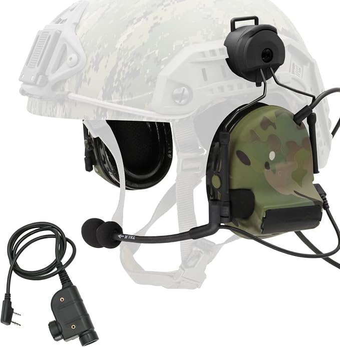 COMTA 2 Helmet-Type Tactical Headset by TSVISIONCORE