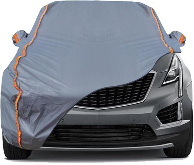 TUCAREST 6-Layers PEVA Premium Full Car Cover Fit by TUCAREST