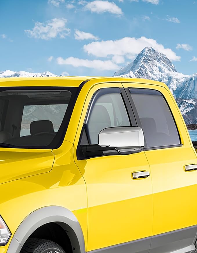 in-Channel Window Rain Guards Fit - Image 2