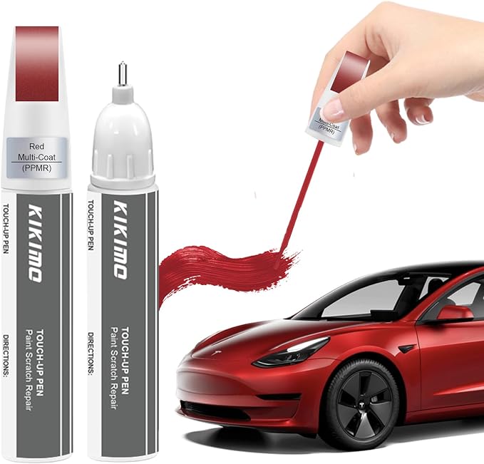 KIKIMO for Tesla Touch Up Paint), Car Paint Repair Kit for Tesla Model Y/3/S/X by KIKIMO