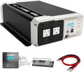 Energizer 3000W Pure Sine Wave Inverter 12V DC to 120V AC Converter by Energizer