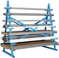 Yeeoy Steel Horizontal Storage Rack, 7 Tier Detachable Lumber Storage Rack by Unknown
