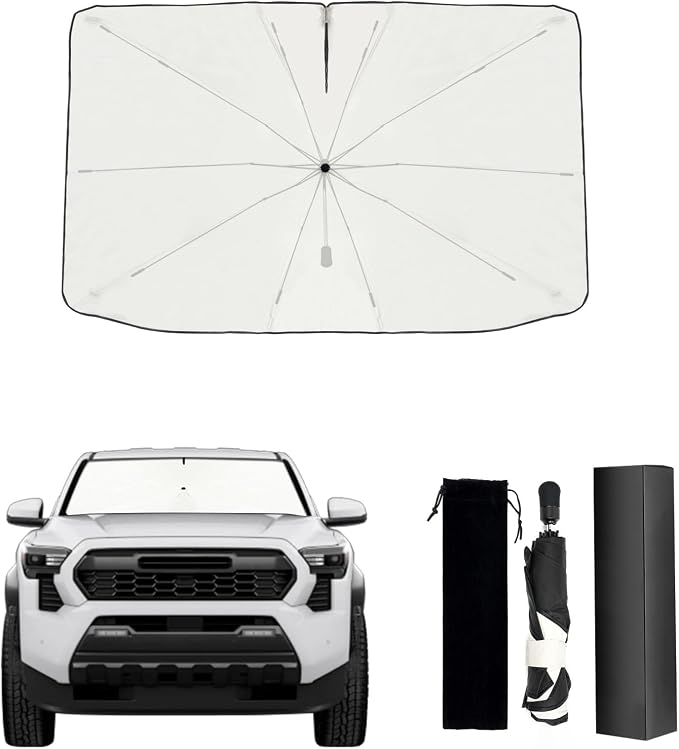 Umbrella Sunshade for Toyota Tacoma Accessories 2024 2025, for 4Runner 2025 by Raspillere