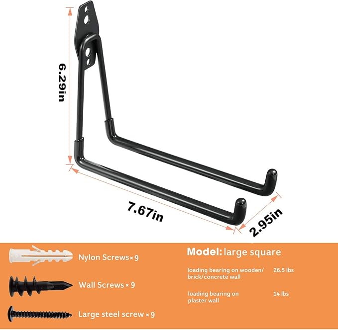 Garage Storage Hooks - Image 2