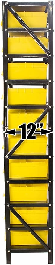 Erie Tools TLPB60 60 Parts Bin Shelving Organize - Image 5