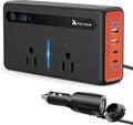 RoyPow 200W Car Power Inverter, DC 12V to 110V AC Power Inverter by RoyPow