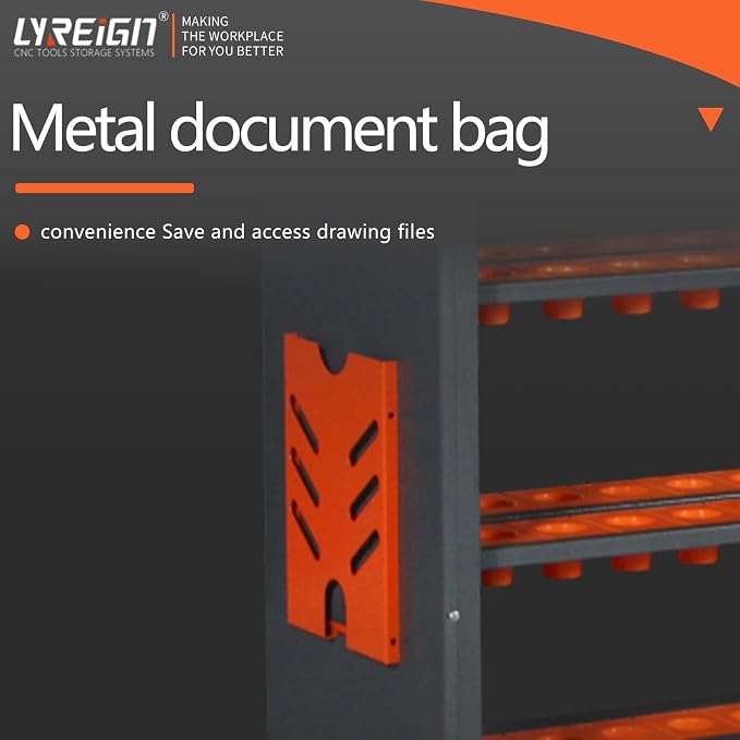 5-Layer Double-Sided Parallel CNC Storage, Large Capacity Tool Keeper & - Image 4