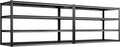 REIBII 60" W Garage Shelving Heavy Duty 2650LBS Storage Shelves Metal Shelving by REIBII