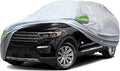 TUCAREST 6-Layers Premium Full Car Cover Hard Shell Zipper Design Waterproof by TUCAREST
