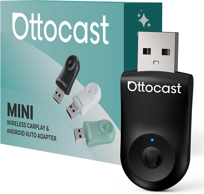 OTTOCAST Mini Dongle Wireless CarPlay Adapter by OTTOCAST-Stayconnectedstayahead