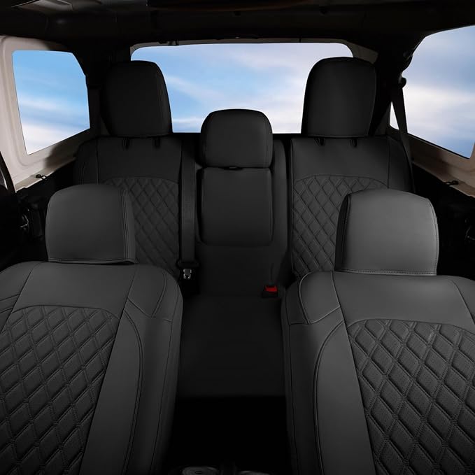 GIANT PANDA Customized Full Set Car Seat Covers - Image 7